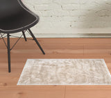 8' X 10' Tan Hand Woven Area Rug