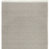 9' X 12' Tan Chevron Hand Woven Area Rug