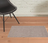 8' X 10' Gray Hand Woven Area Rug