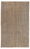 5' X 8' Ivory Hand Woven Area Rug