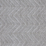 2' X 3' Blue Chevron Hand Woven Area Rug