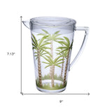 2.5 Quart Clear Swirl Acrylic Pitcher