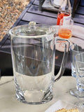 2.75 Quart Clear and Rainbow Acrylic Pitcher