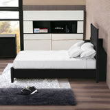 Brown Solid and Manufactured Wood King Bed