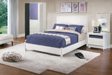 Gray Solid and Manufactured Wood King Bed