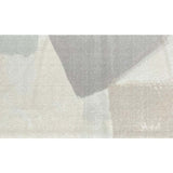 2' X 4' Taupe Abstract Machine Tufted Area Rug With Uv Protection