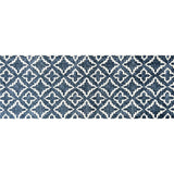 2' X 6' Navy Blue Moroccan Machine Tufted Runner Rug With UV Protection