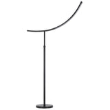 74" Bronze Adjustable Led Traditional Shaped Floor Lamp