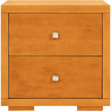 19" Cherry Two Drawer Nightstand