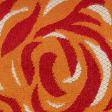 6' x 9' Blue and Orange Starfish Power Loom Area Rug