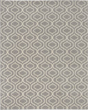 8' x 10' Gray Moroccan Power Loom Area Rug