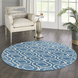 2' X 4' Gray Moroccan Power Loom Area Rug