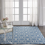 4' x 6' Gray Moroccan Power Loom Area Rug