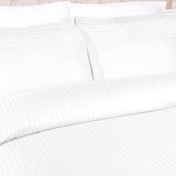 White Queen Cotton Blend 400 Thread Count Washable Duvet Cover Set