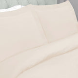 Ivory King 100% Cotton 300 Thread Count Washable Duvet Cover Set