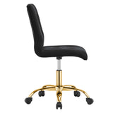 Prim Armless Performance Velvet Office Chair by Modway