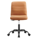 Ripple Armless Vegan Leather Office Chair by Modway