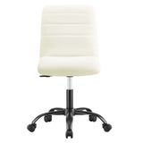 Ripple Armless Vegan Leather Office Chair by Modway