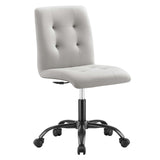 Prim Armless Vegan Leather Office Chair by Modway