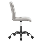 Prim Armless Vegan Leather Office Chair by Modway