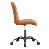 Prim Armless Vegan Leather Office Chair by Modway