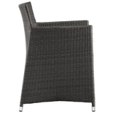 Junction Outdoor Patio Wicker Armchair Set of 2 by Lefancy