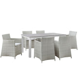 Junction 5 Piece Outdoor Patio Dining Set by Lefancy