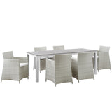 Junction 7 Piece Outdoor Patio Dining Set by Lefancy