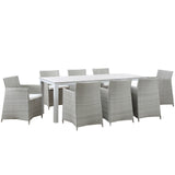 Junction 7 Piece Outdoor Patio Dining Set by Lefancy