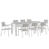 Maine 7 Piece Outdoor Patio Dining Set by Lefancy