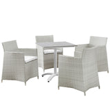 Junction 3 Piece Outdoor Patio Dining Set by Lefancy