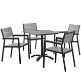 Junction 3 Piece Outdoor Patio Dining Set by Lefancy