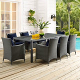 Sojourn Dining Outdoor Patio Sunbrella® Armchair by Lefancy