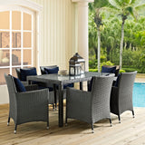 Sojourn Dining Outdoor Patio Sunbrella® Armchair by Lefancy