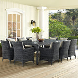 Summon Dining Outdoor Patio Sunbrella® Armchair by Lefancy