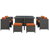 Summon 83" Outdoor Patio Dining Table by Lefancy