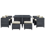 Summon 90" Outdoor Patio Dining Table by Lefancy