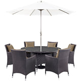 Convene 7 Piece Outdoor Patio Dining Set by Lefancy