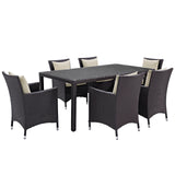 Convene 8 Piece Outdoor Patio Dining Set by Lefancy