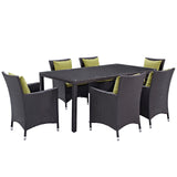 Convene 8 Piece Outdoor Patio Dining Set by Lefancy