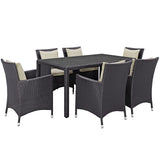 Convene 11 Piece Outdoor Patio Dining Set by Lefancy