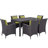 Convene 11 Piece Outdoor Patio Dining Set by Lefancy