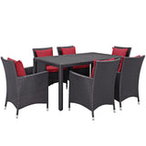 Convene 11 Piece Outdoor Patio Dining Set by Lefancy