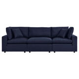 Commix Overstuffed Outdoor Patio Loveseat by Lefancy