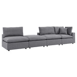 Commix 4-Piece Outdoor Patio Sectional Sofa by Lefancy