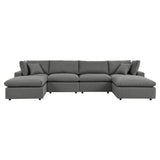 Commix 5-Piece Outdoor Patio Sectional Sofa by Lefancy