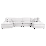 Commix 5-Piece Outdoor Patio Sectional Sofa by Lefancy