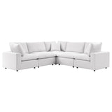 Commix 5-Piece Outdoor Patio Sectional Sofa by Lefancy