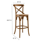 Gear Counter Stool by Modway