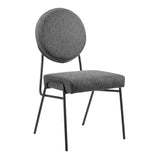 Craft Upholstered Fabric Dining Side Chairs Set of 2 by Lefancy